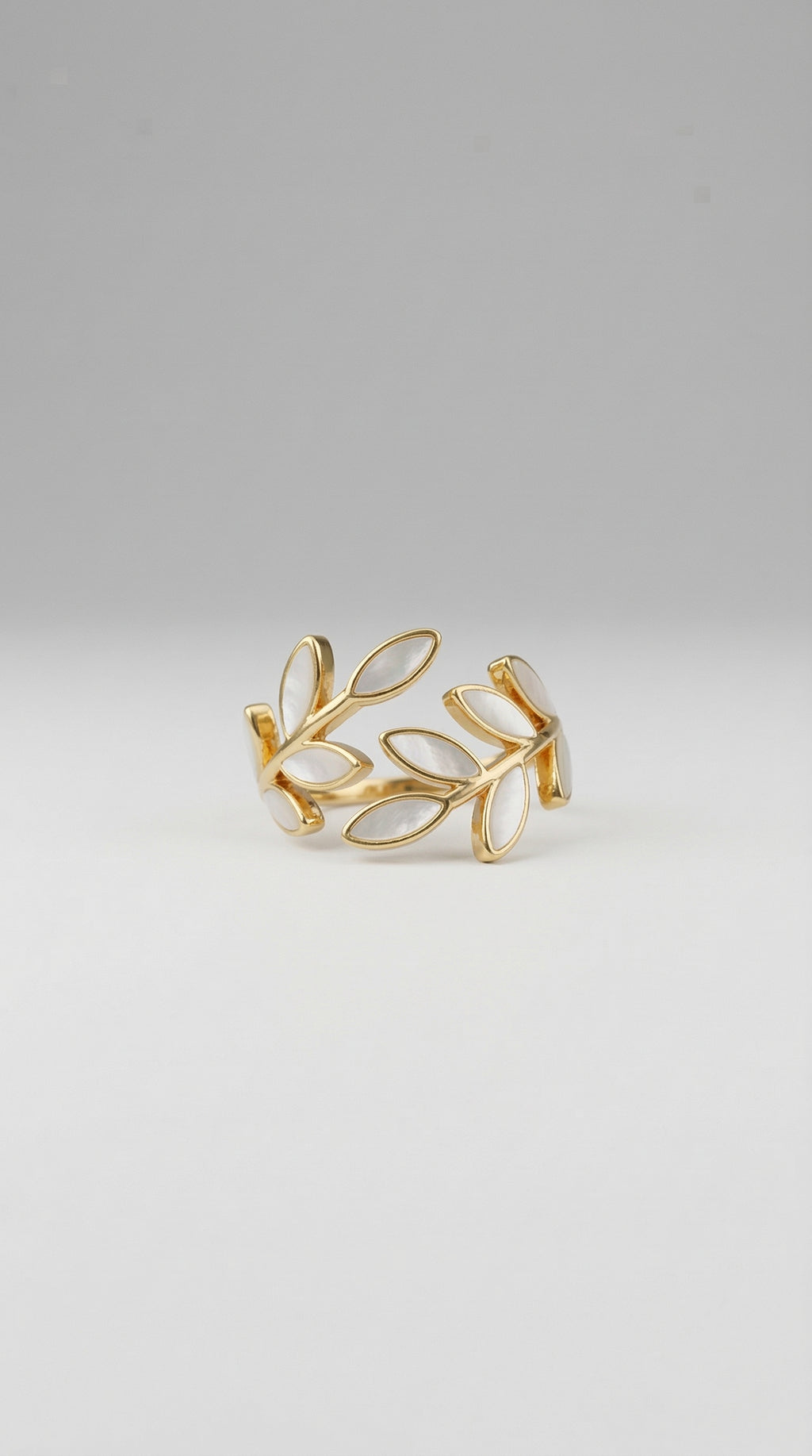 Adjustable Ring | Opal & Gold