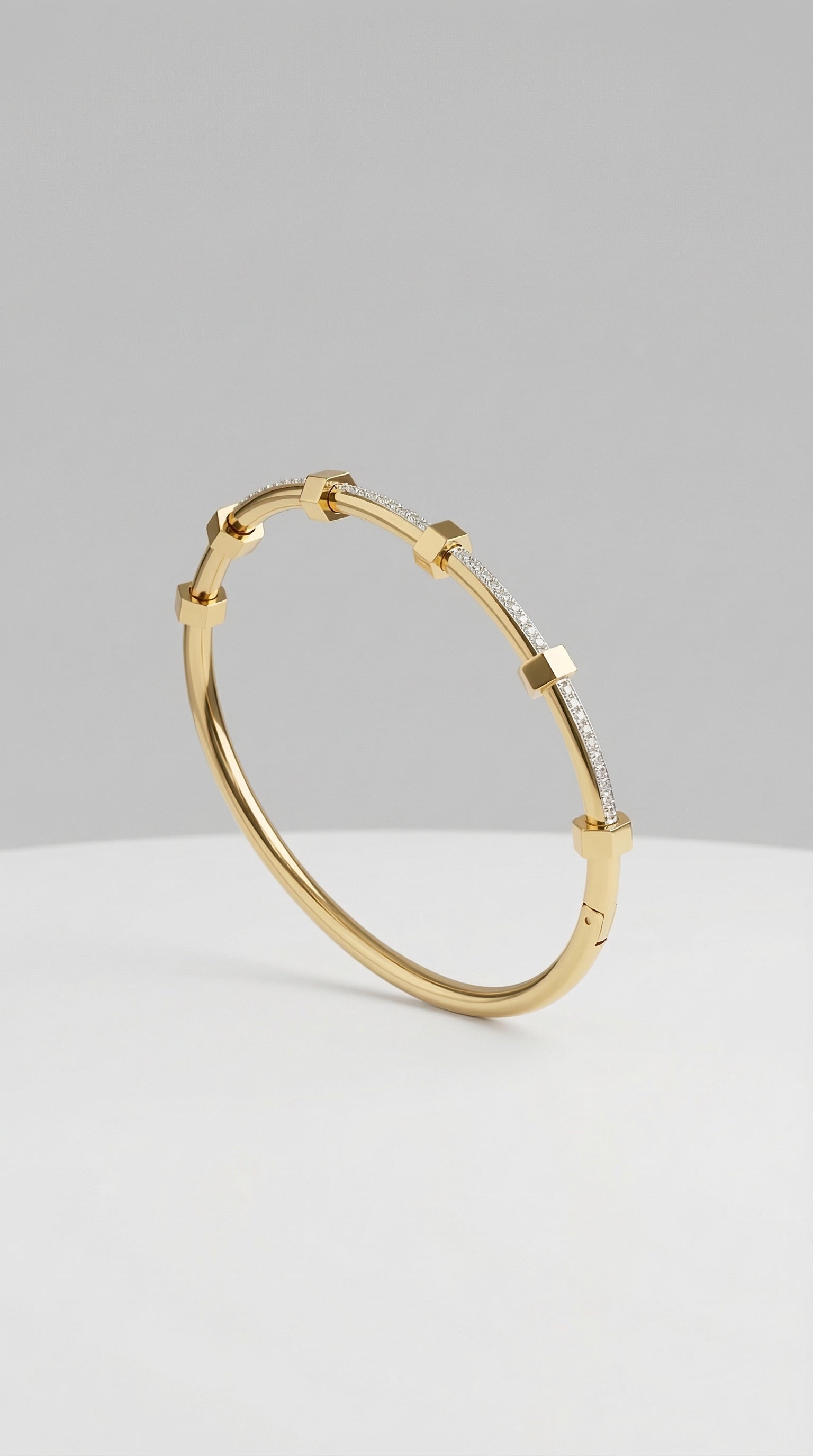 Elegant Light Gold Bracelet