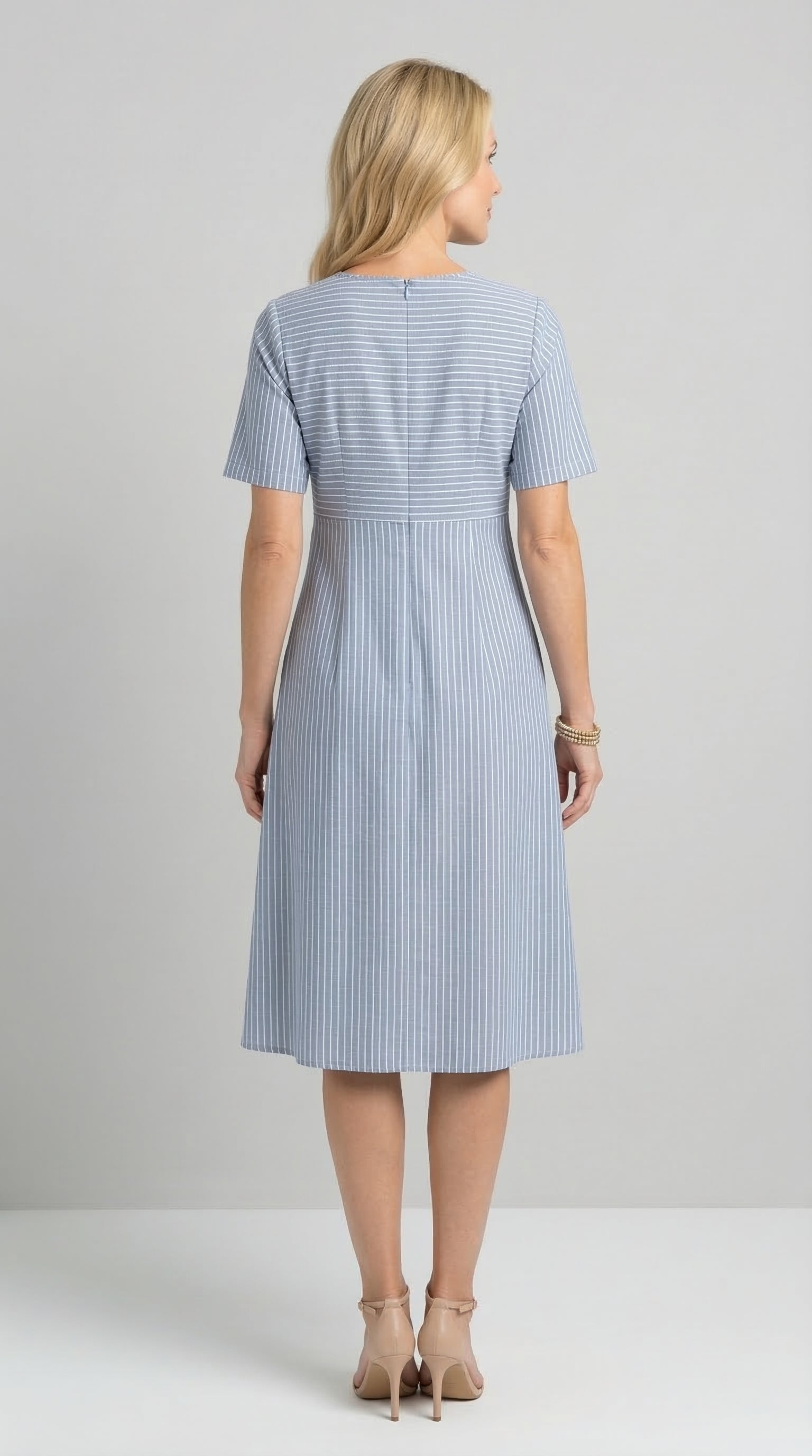 Wanda™ Striped Midi Dress