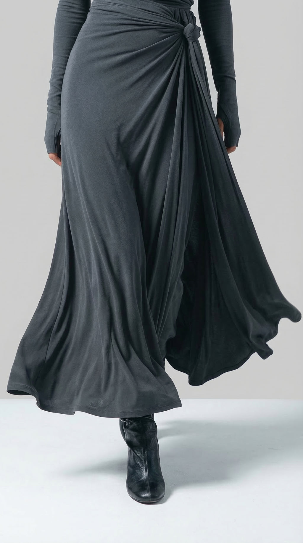 Naiara ❘ Maxi dress with side knot