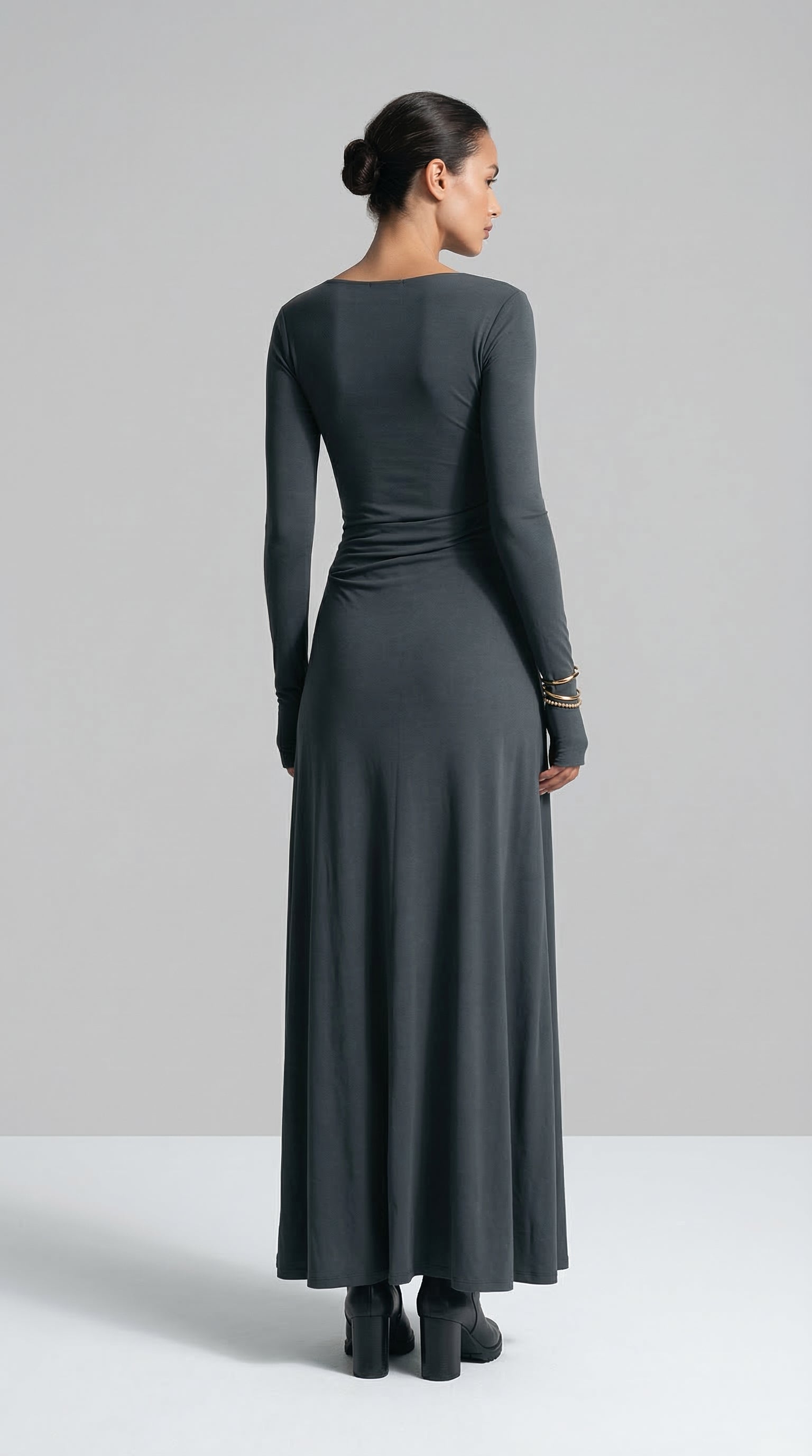 Naiara ❘ Maxi dress with side knot