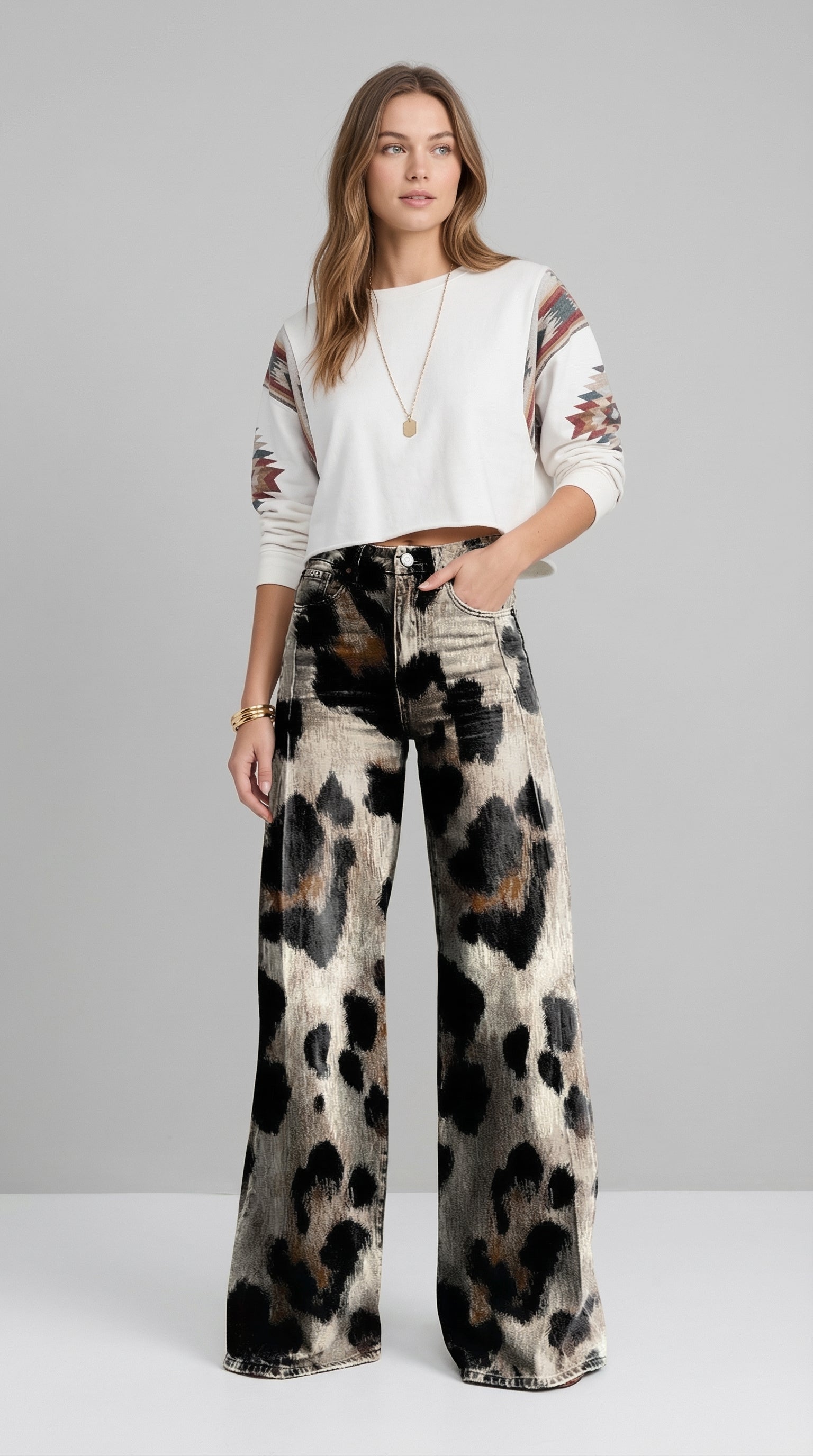 Rosa - Vintage-Style Trousers