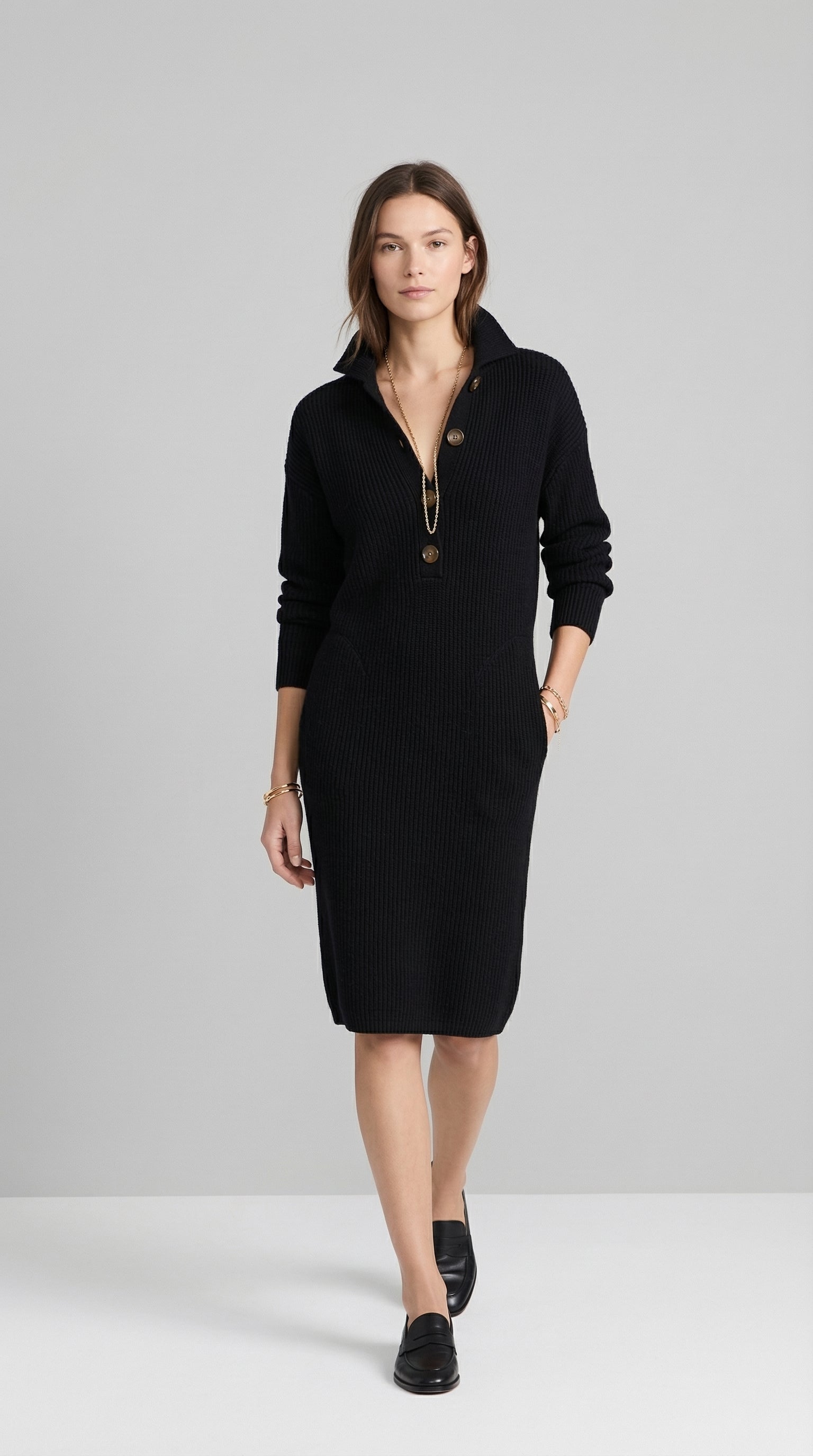 ARIANELL | WINTER WOOL MIDI DRESS