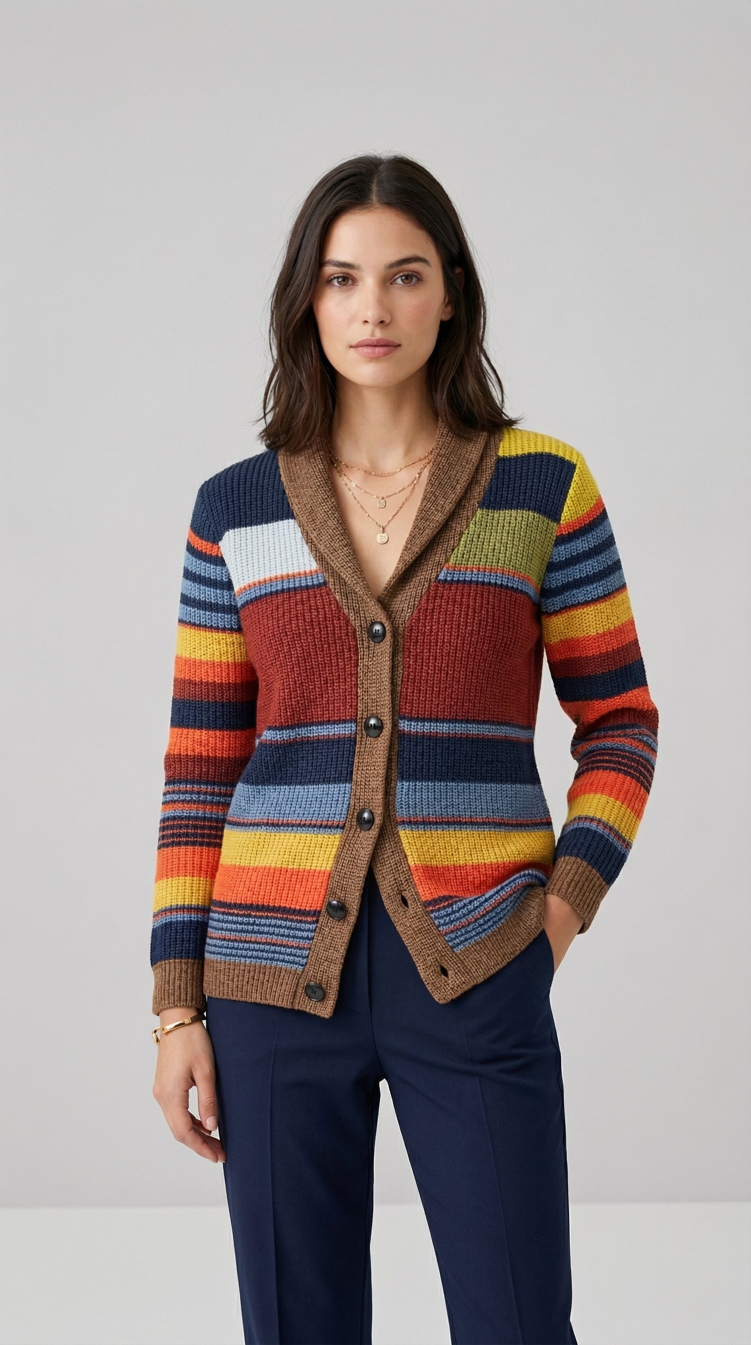 Terra - Vintage-Style Cardigan