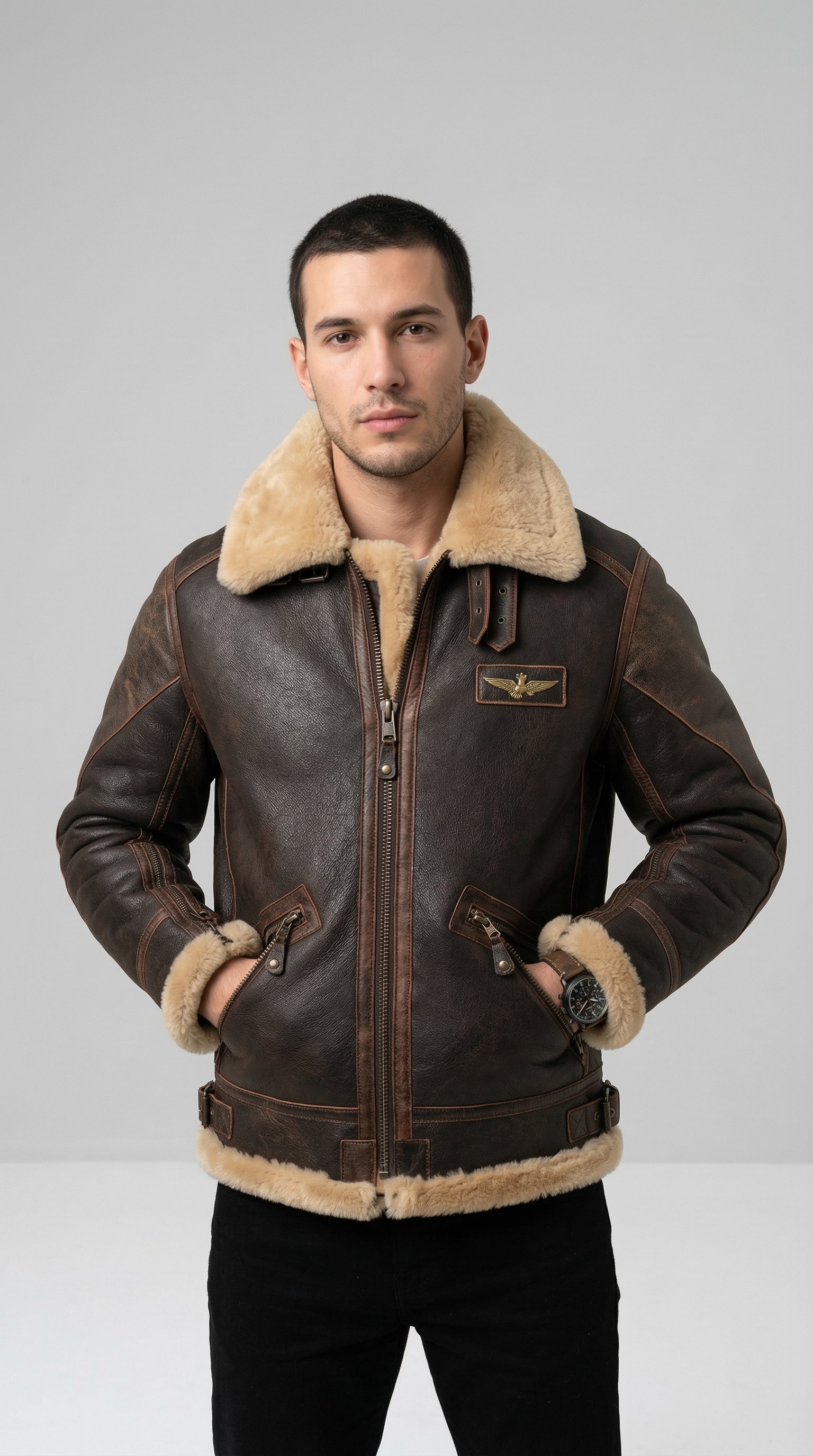 Maverick - Classic Aviator Jacket – Adelia Voss