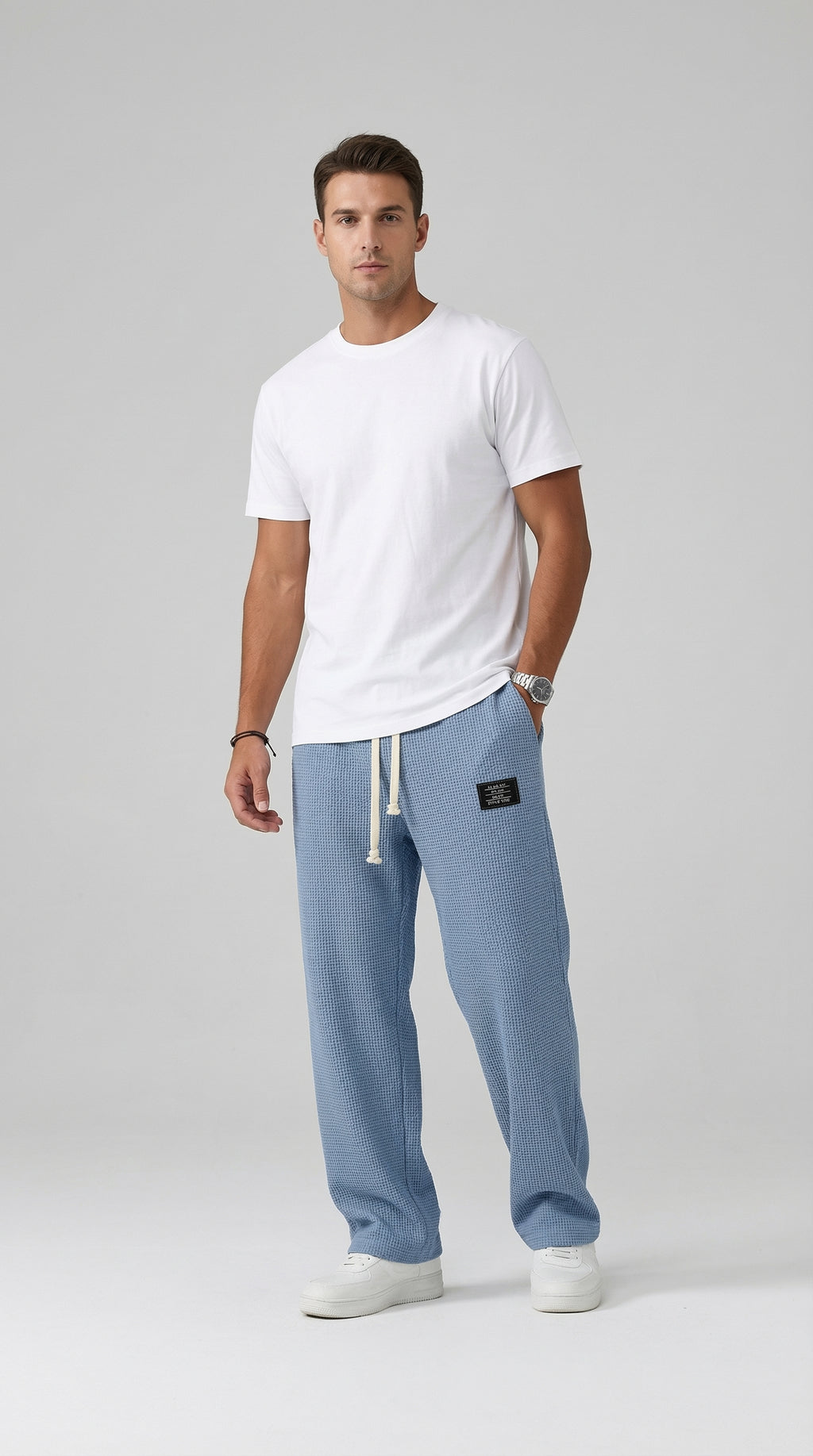 Elias | Drawstring Relaxed-Fit Trousers
