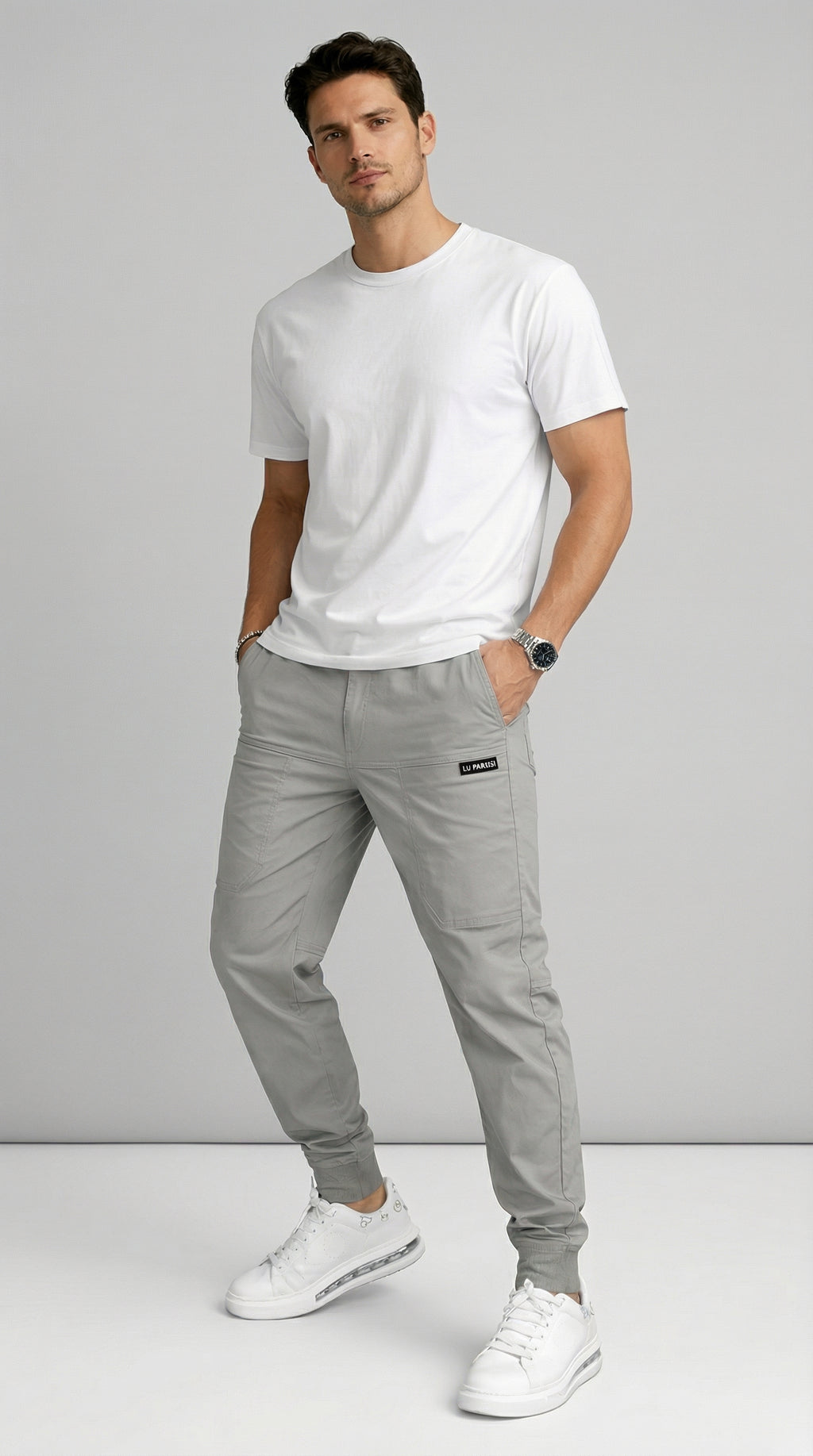 Tom - Premium Stretch Cargo Trousers