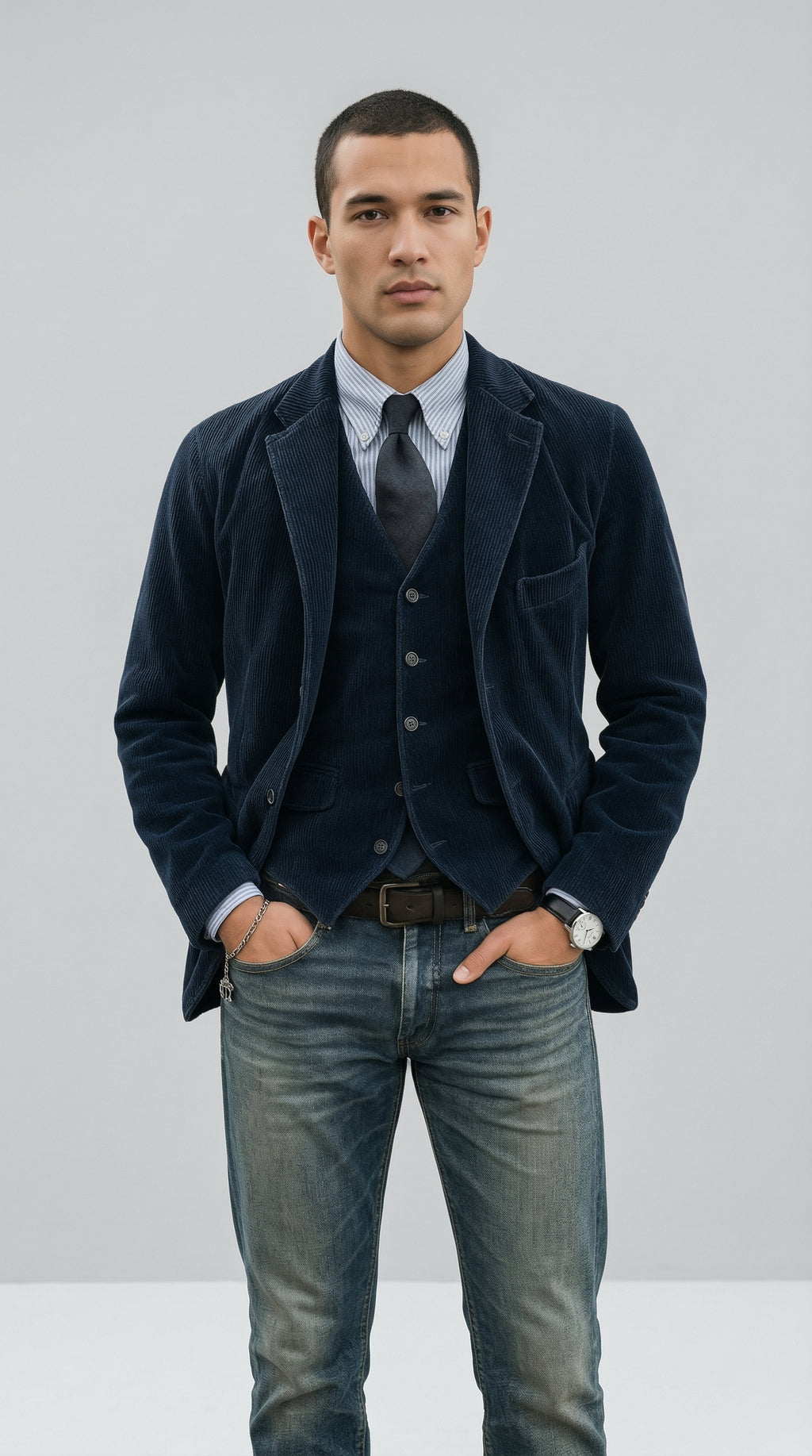 Montiel | Elegant Blazer and Vest Set