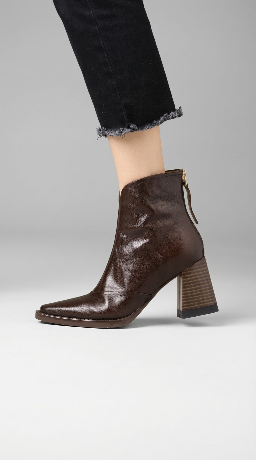 Claudia | Luxury Mid-Heel Ankle Boots