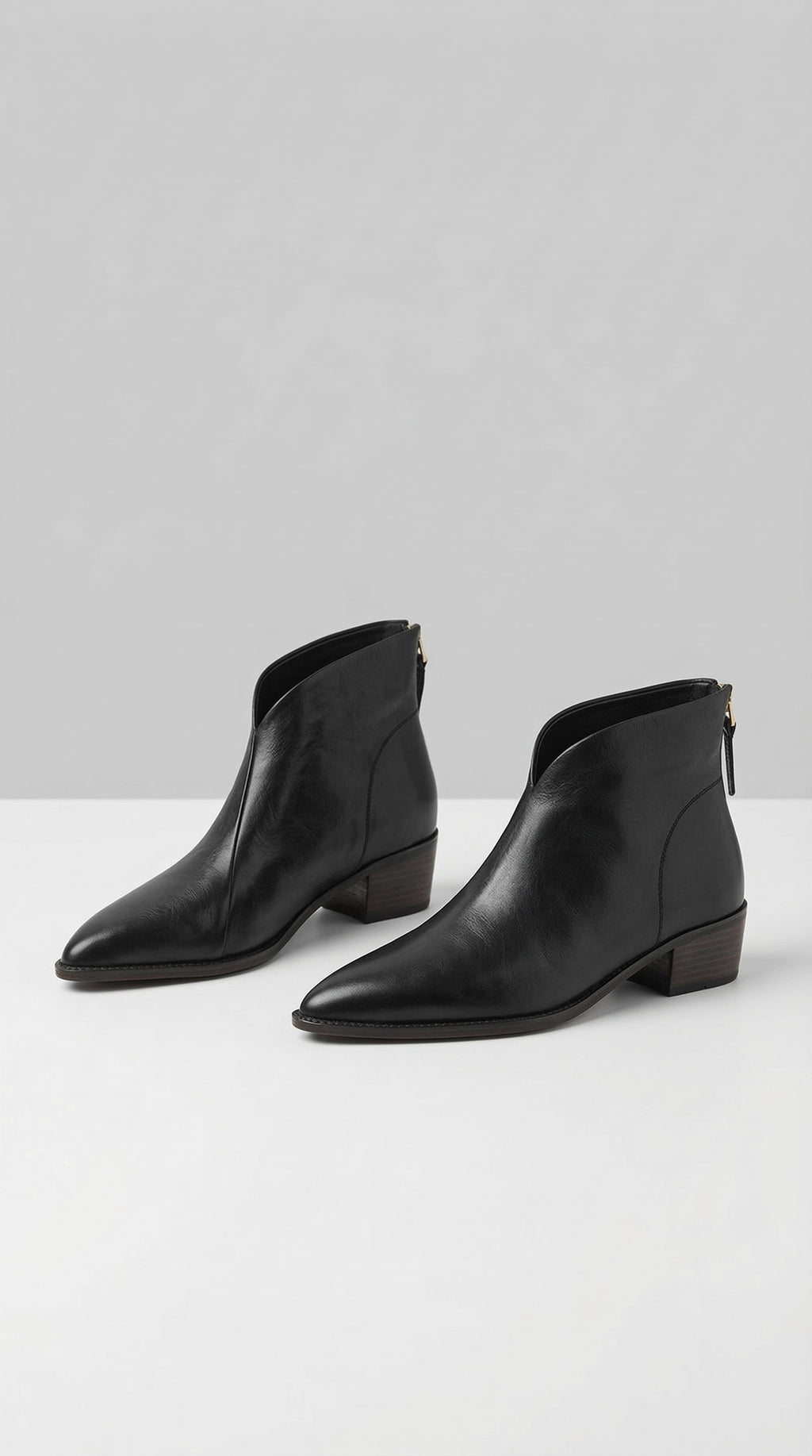 Ann - Luxury Low-Heel Ankle Boots
