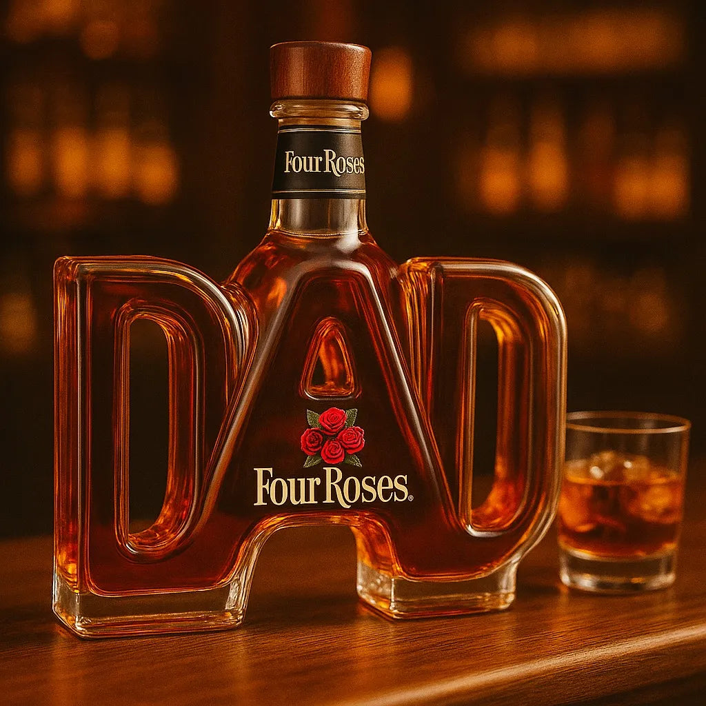 Jack Daniel's Whiskey Bottles - Dad Edition