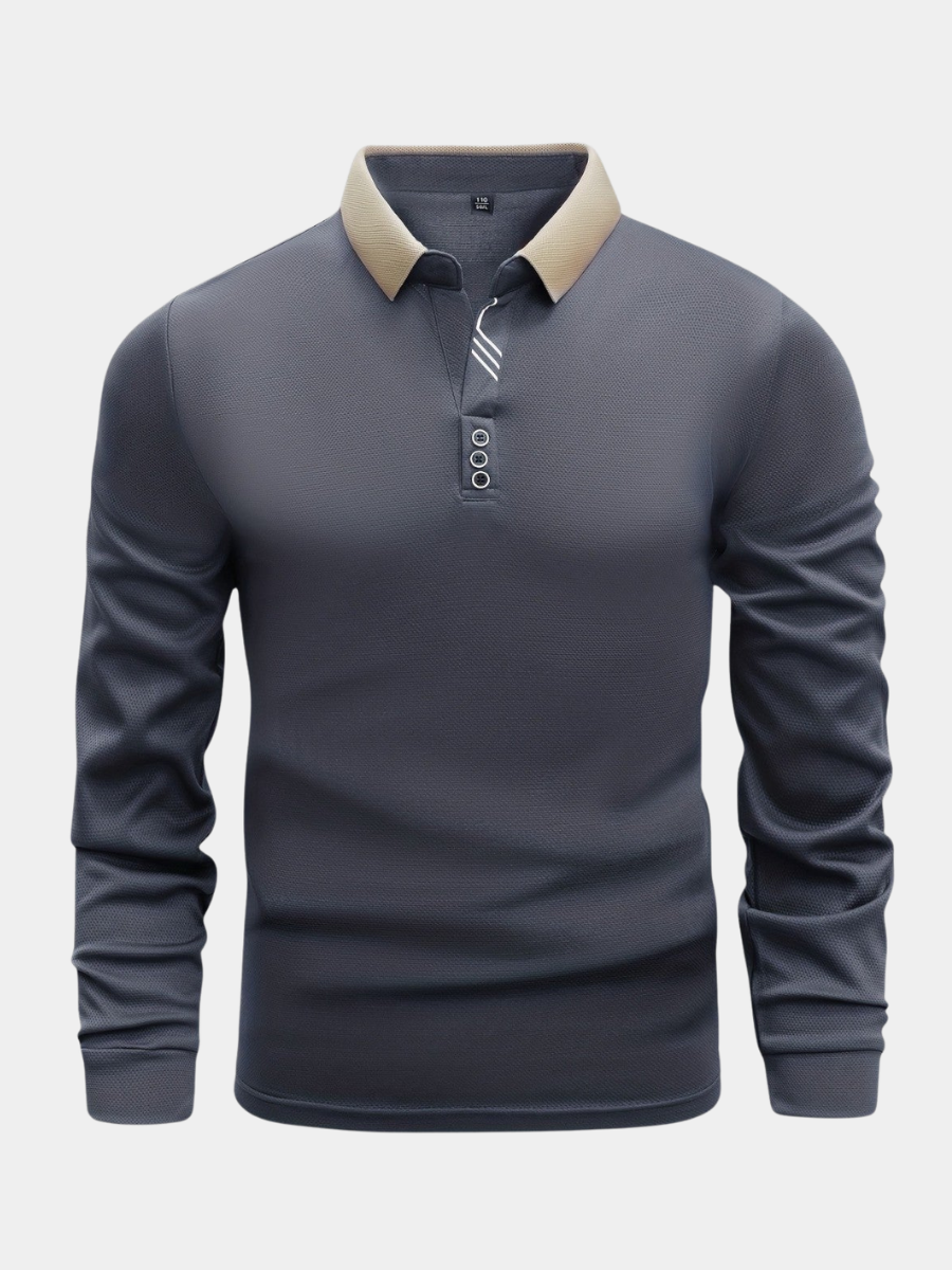 Voss | MEN'S LONG-SLEEVED POLO SHIRT