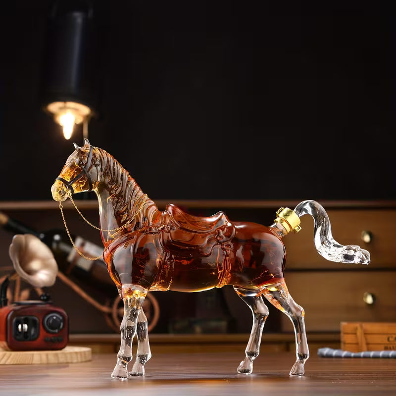 Whiskey Bottle - Equine Edition