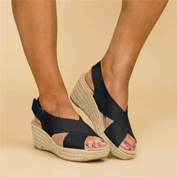 Clara - Orthopaedic Wedge Espadrilles