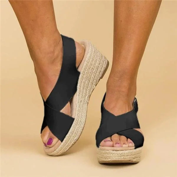 Clara - Orthopaedic Wedge Espadrilles