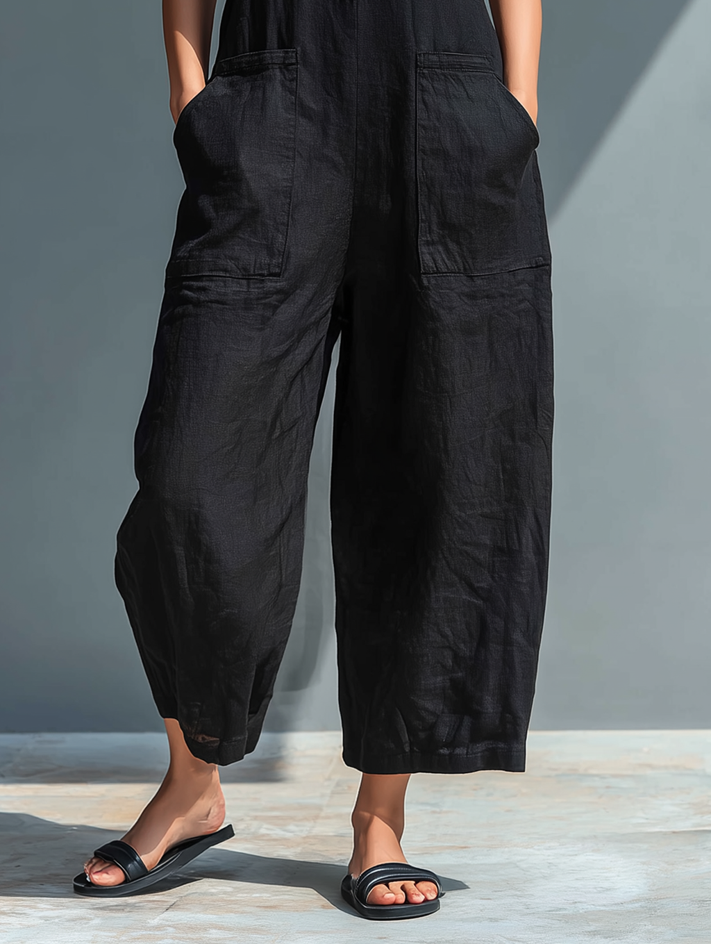 Claudia | Jumpsuit Minimalist Linen
