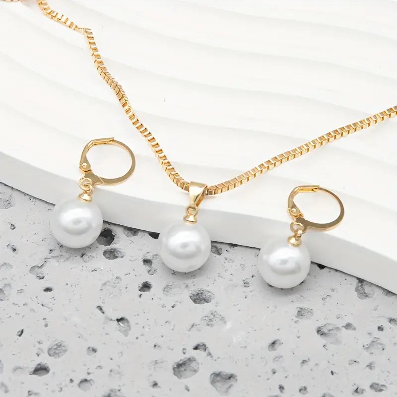 Timeless Pearl Jewelry Set