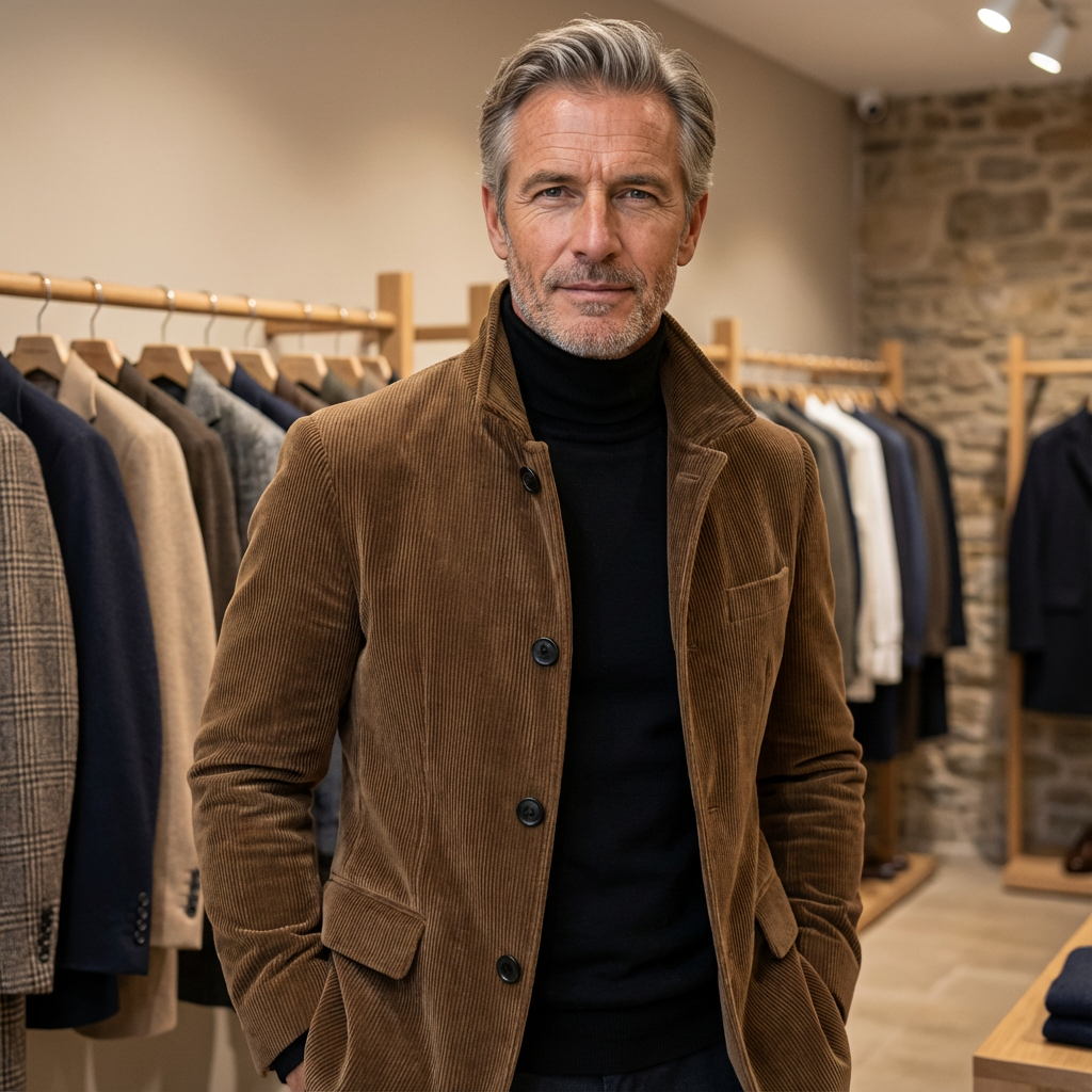 Carter™ | Elegant Vintage-Style Men's Jacket