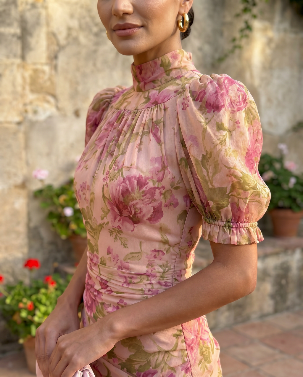 Rosario | Pink Occasion Dress