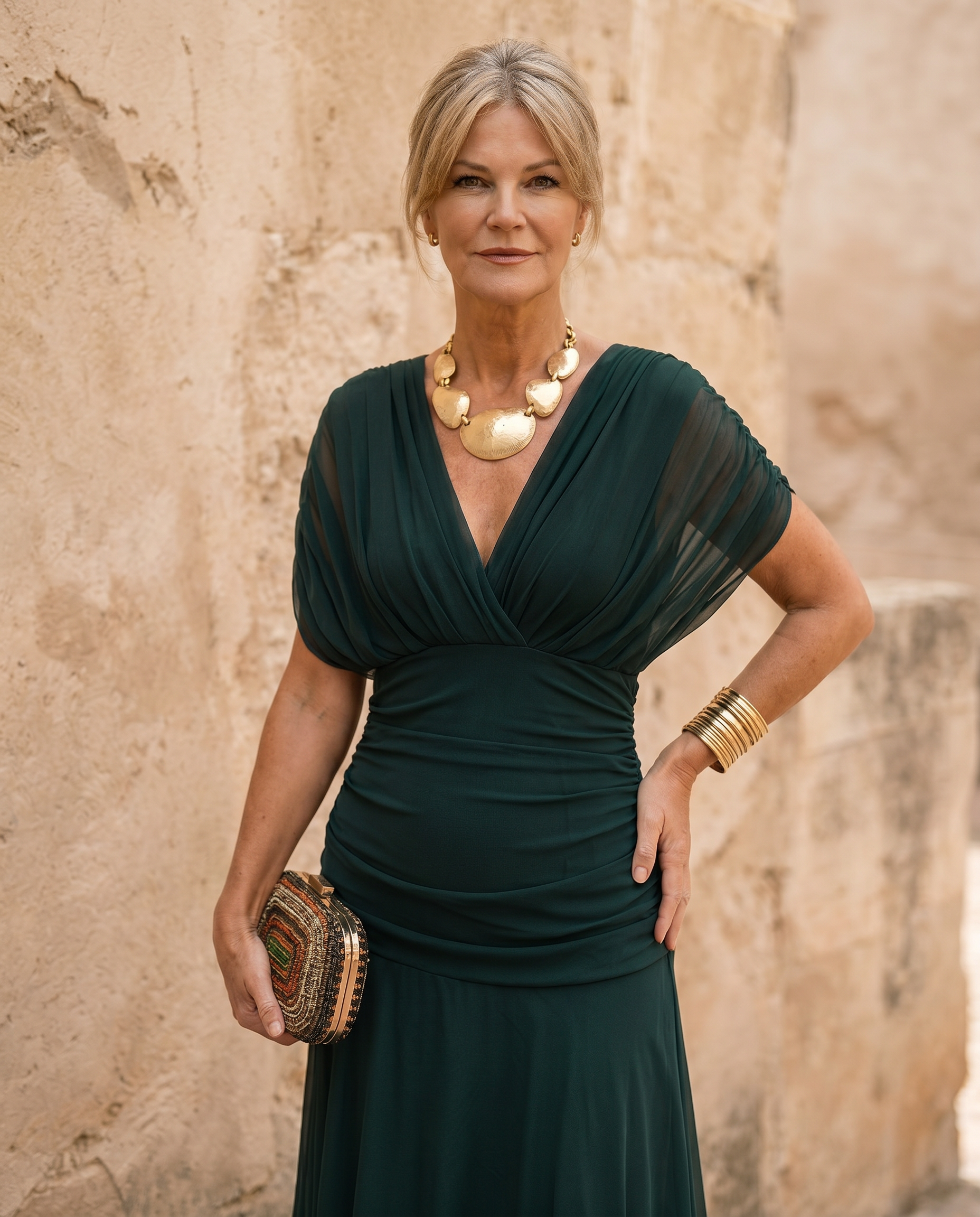 Elegant Maxi Party Dress with Sweetheart Neckline