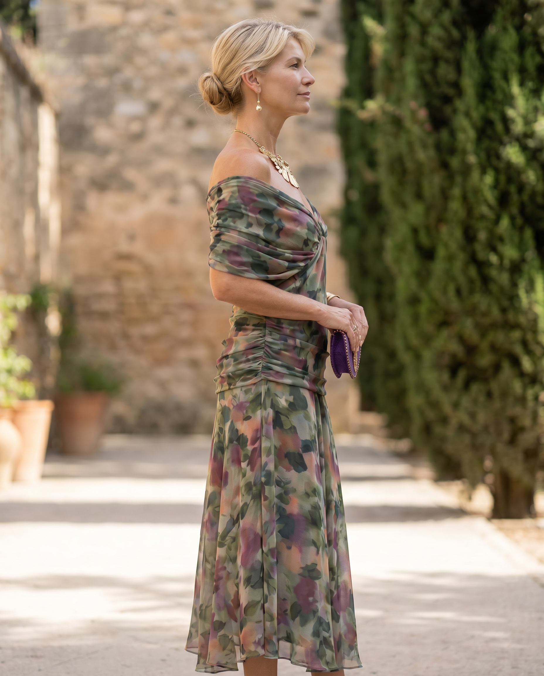 Elegant Maxi Party Dress with Sweetheart Neckline