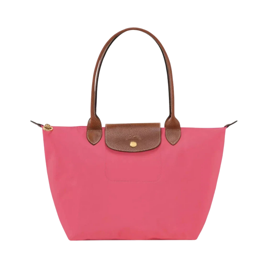 Lether Bag — Large Foldable Tote Bag, Pink