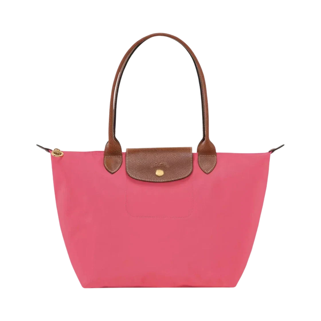 Lether Bag — Large Foldable Tote Bag, Pink