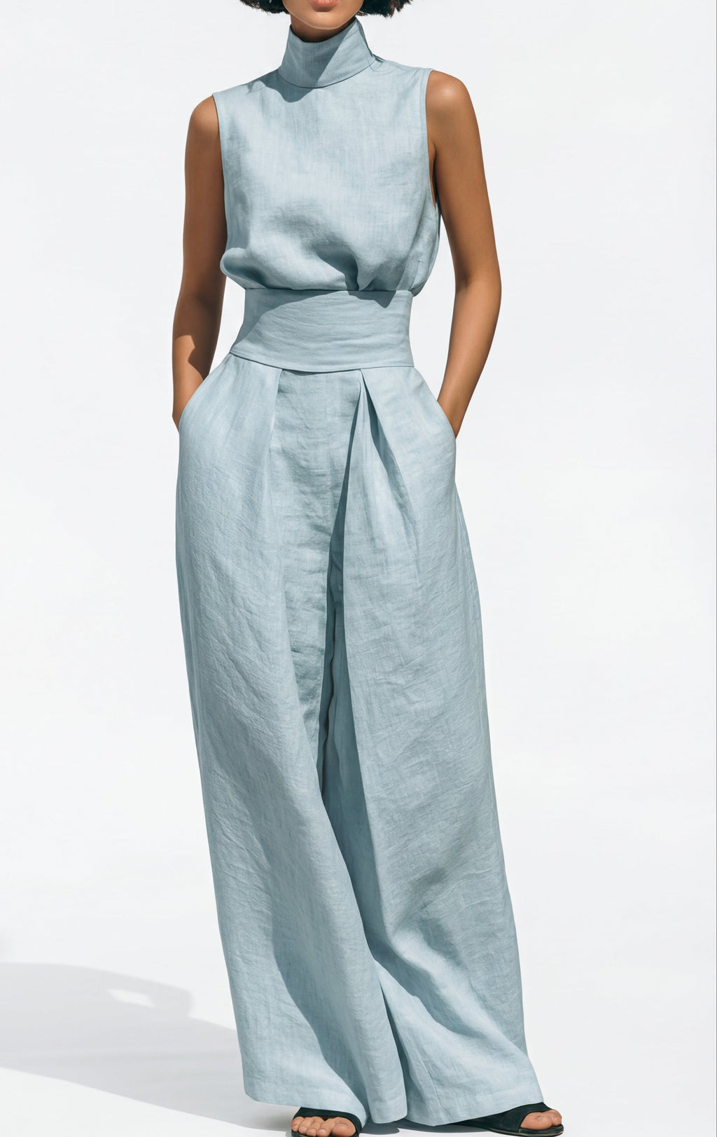 Co-ord Set Minimalist Linen