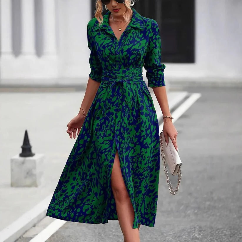 Aline | Classic A-Line Midi Dress