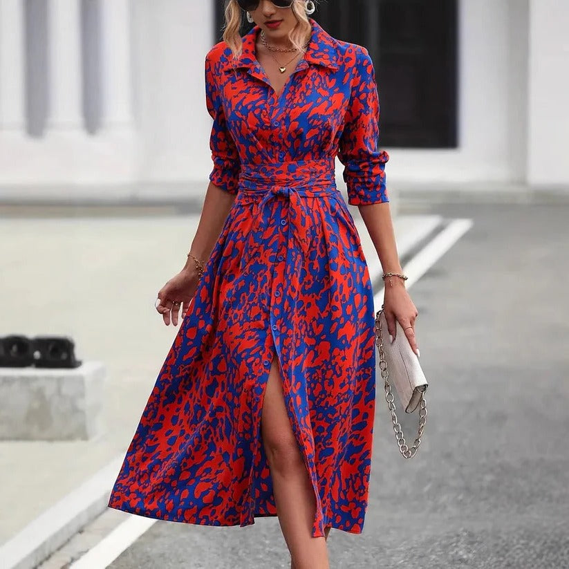 Aline | Classic A-Line Midi Dress
