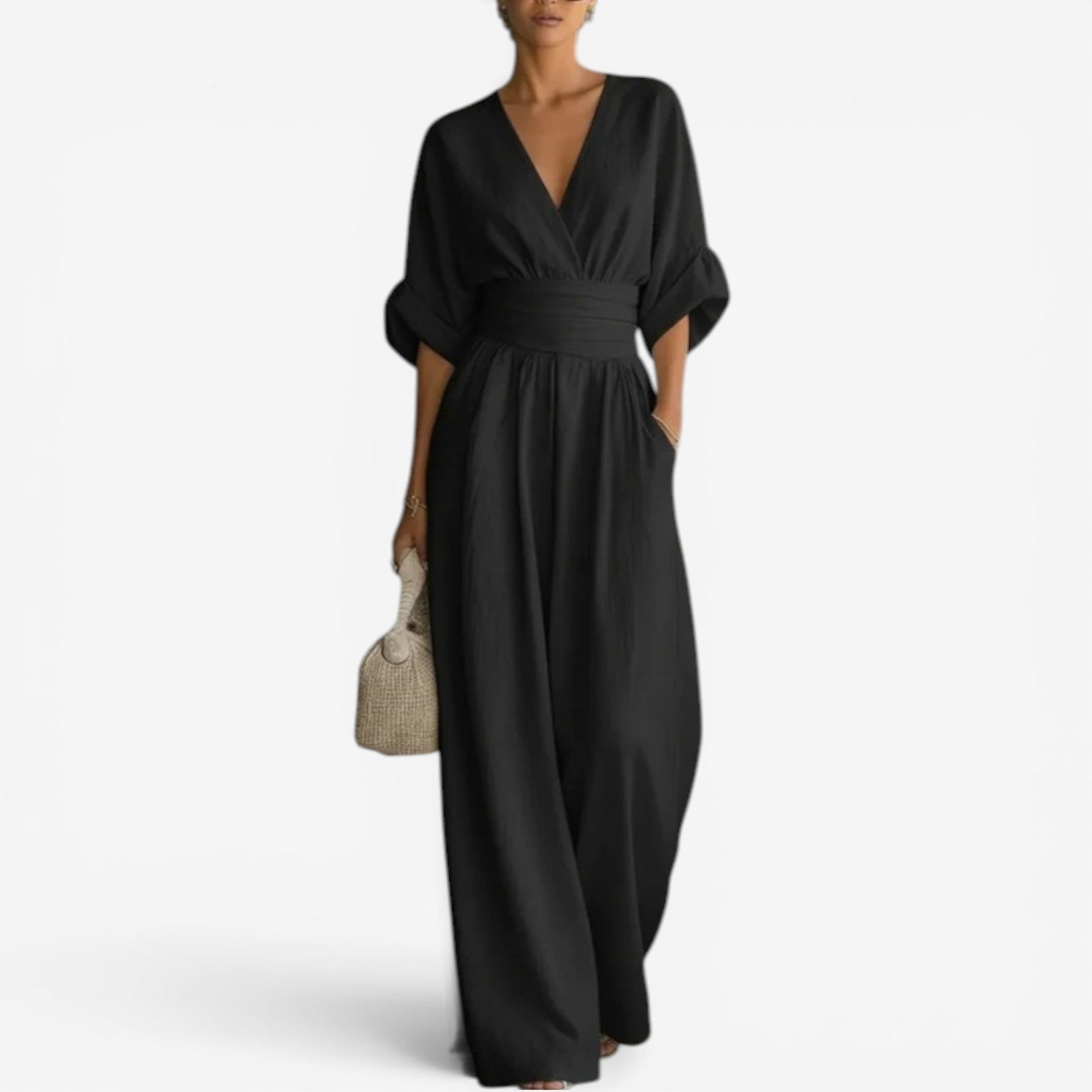 Paula™ | Jumpsuit Elegant Draped
