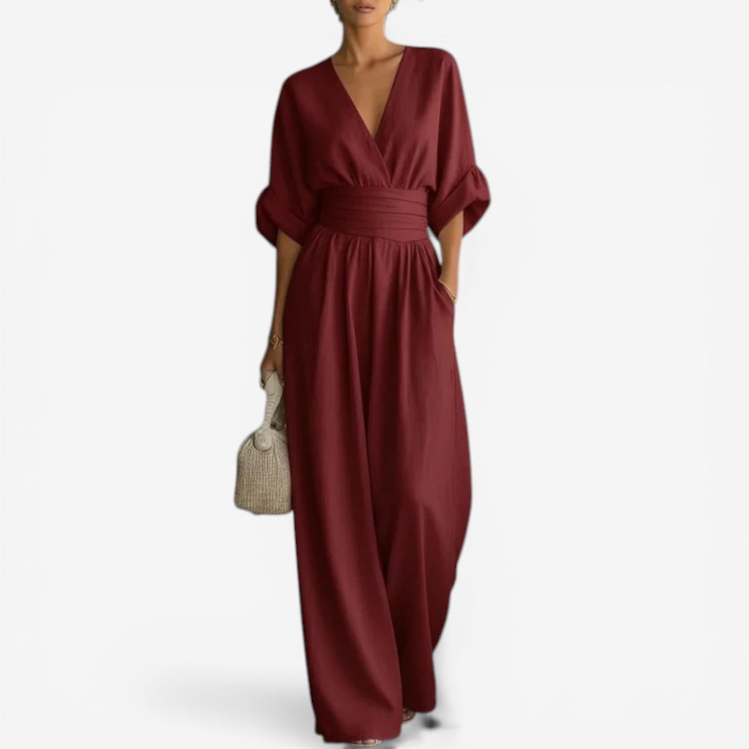 Paula™ | Jumpsuit Elegant Draped