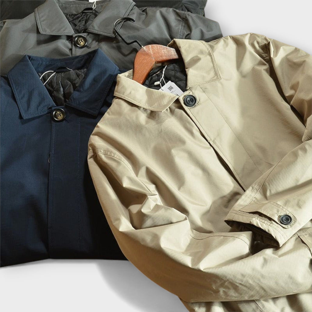 JAMES WATERPROOF COAT | RELIABLE WARMTH FOR UNPREDICTABLE DAYS