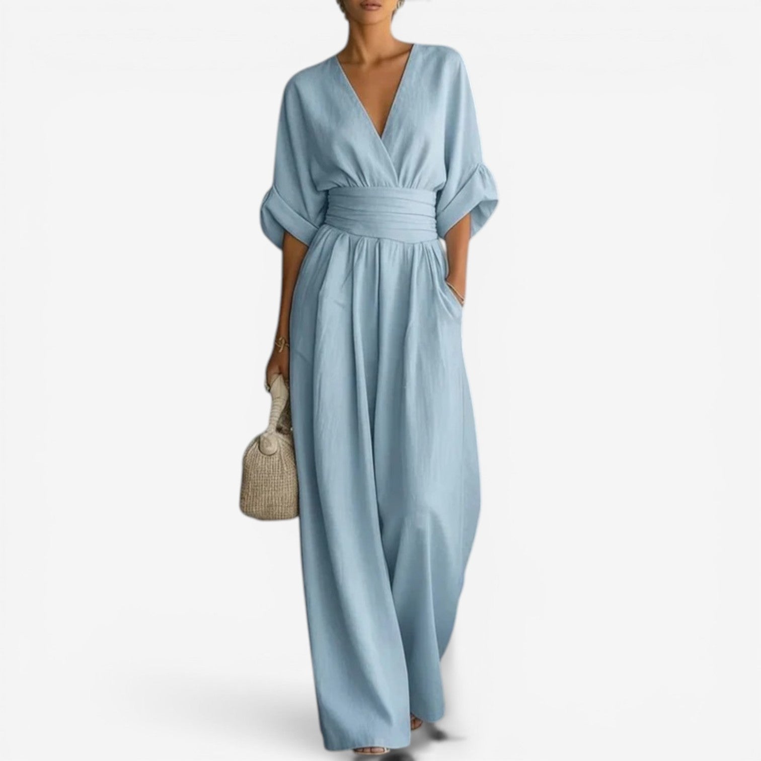 Paula™ | Jumpsuit Elegant Draped