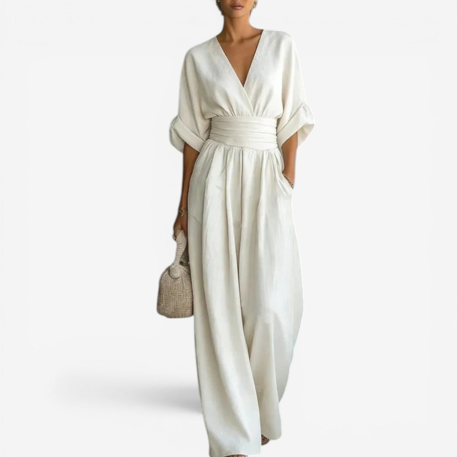 Paula™ | Jumpsuit Elegant Draped