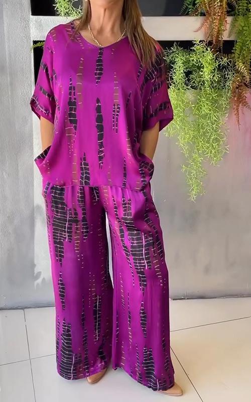 Marie – Co-ord Set Printed Two-Piece