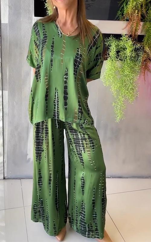 Marie – Co-ord Set Printed Two-Piece
