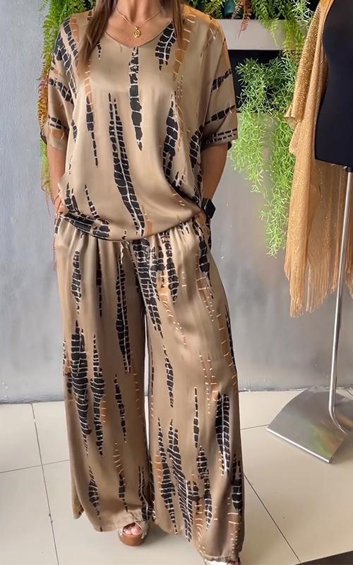 Marie – Co-ord Set Printed Two-Piece