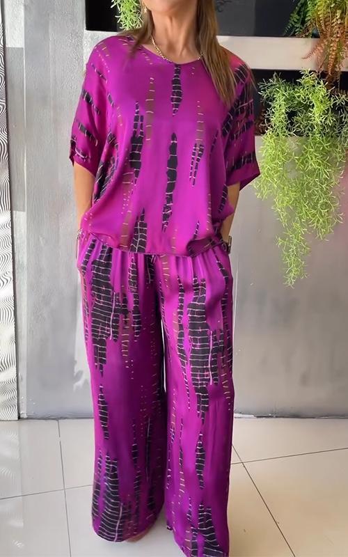 Marie – Co-ord Set Printed Two-Piece