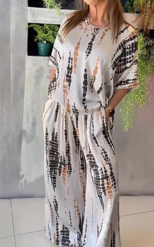 Marie – Co-ord Set Printed Two-Piece