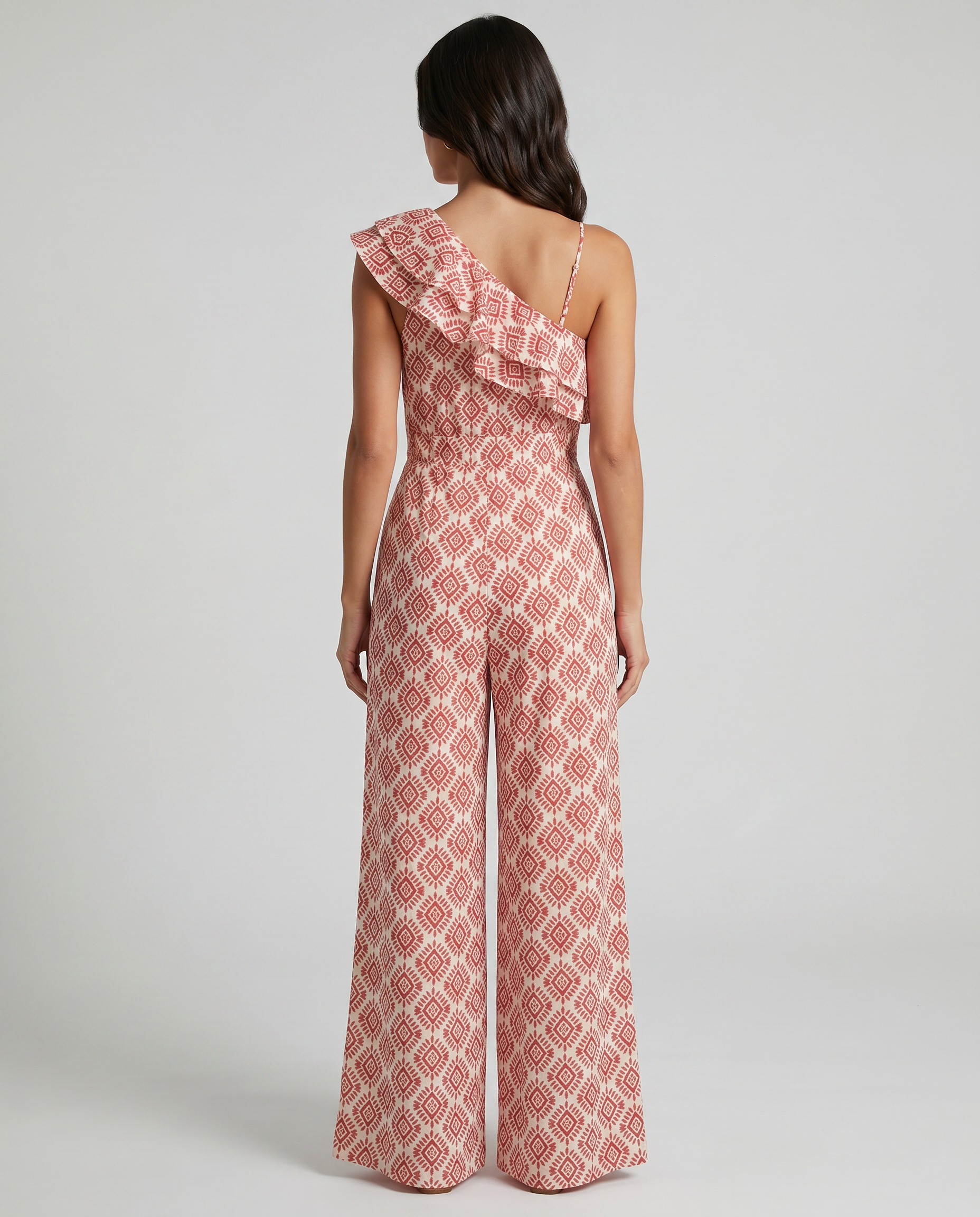 Jimena | Geometric Print Spring Jumpsuit