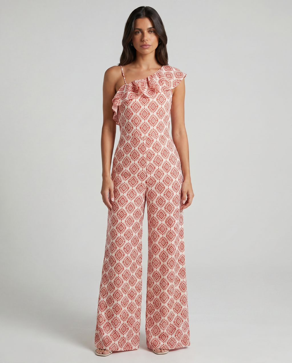 Jimena | Geometric Print Spring Jumpsuit