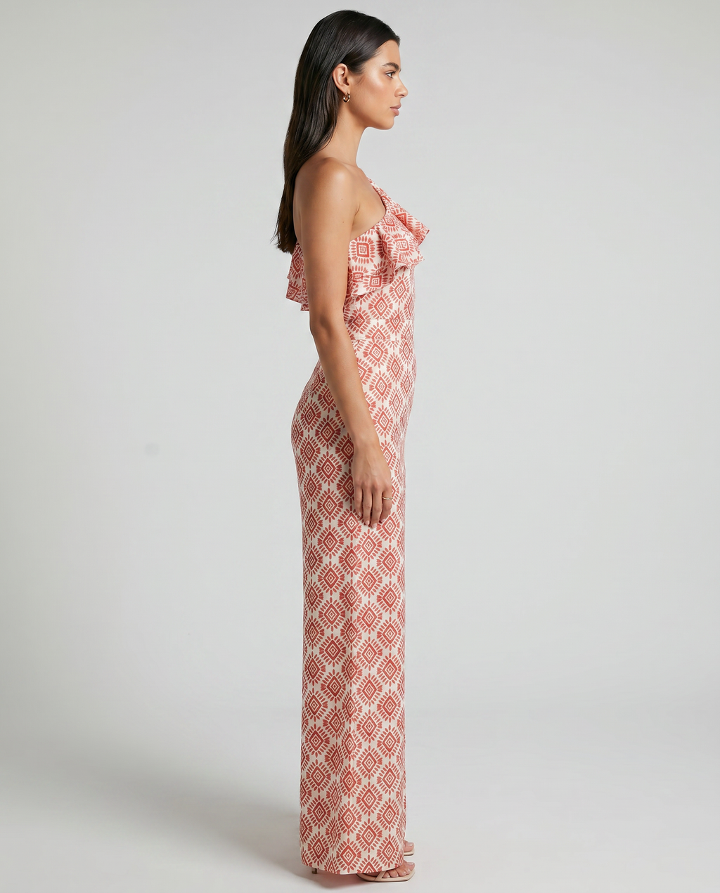 Jimena | Geometric Print Spring Jumpsuit