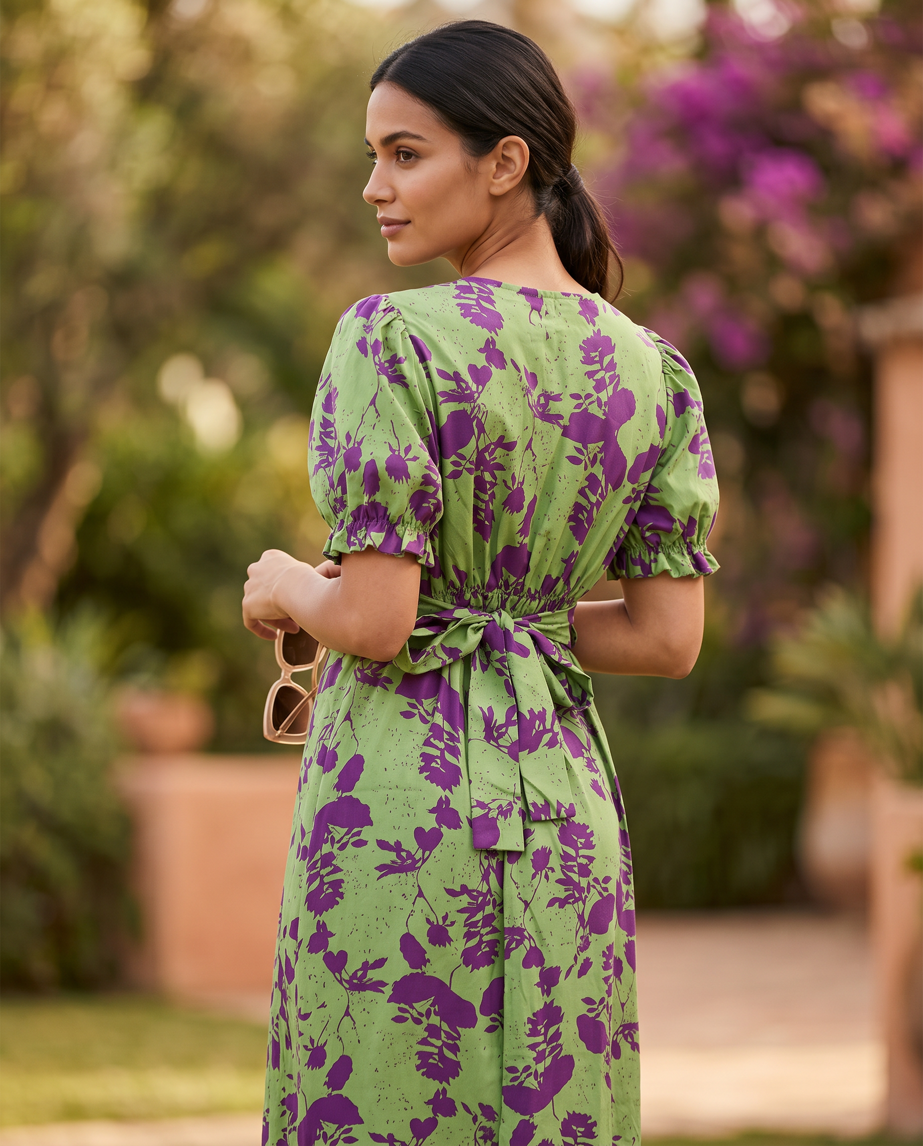 Andrea | Spring Print Dress