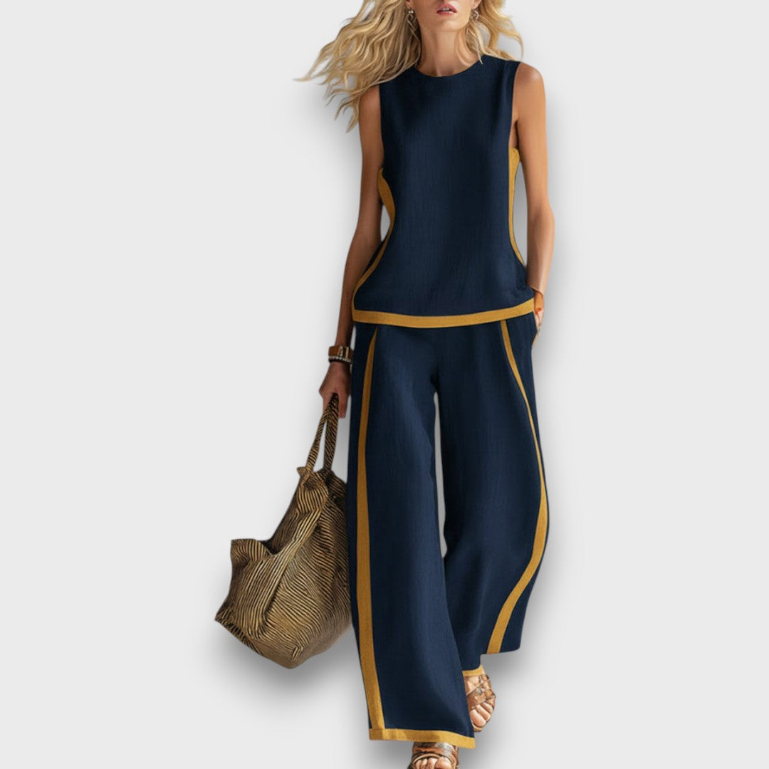 AURENE™ | TWO-PIECE LINEN SET