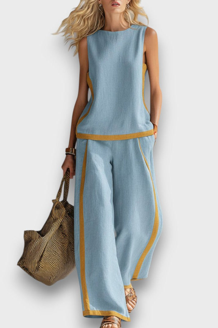 AURENE™ | TWO-PIECE LINEN SET
