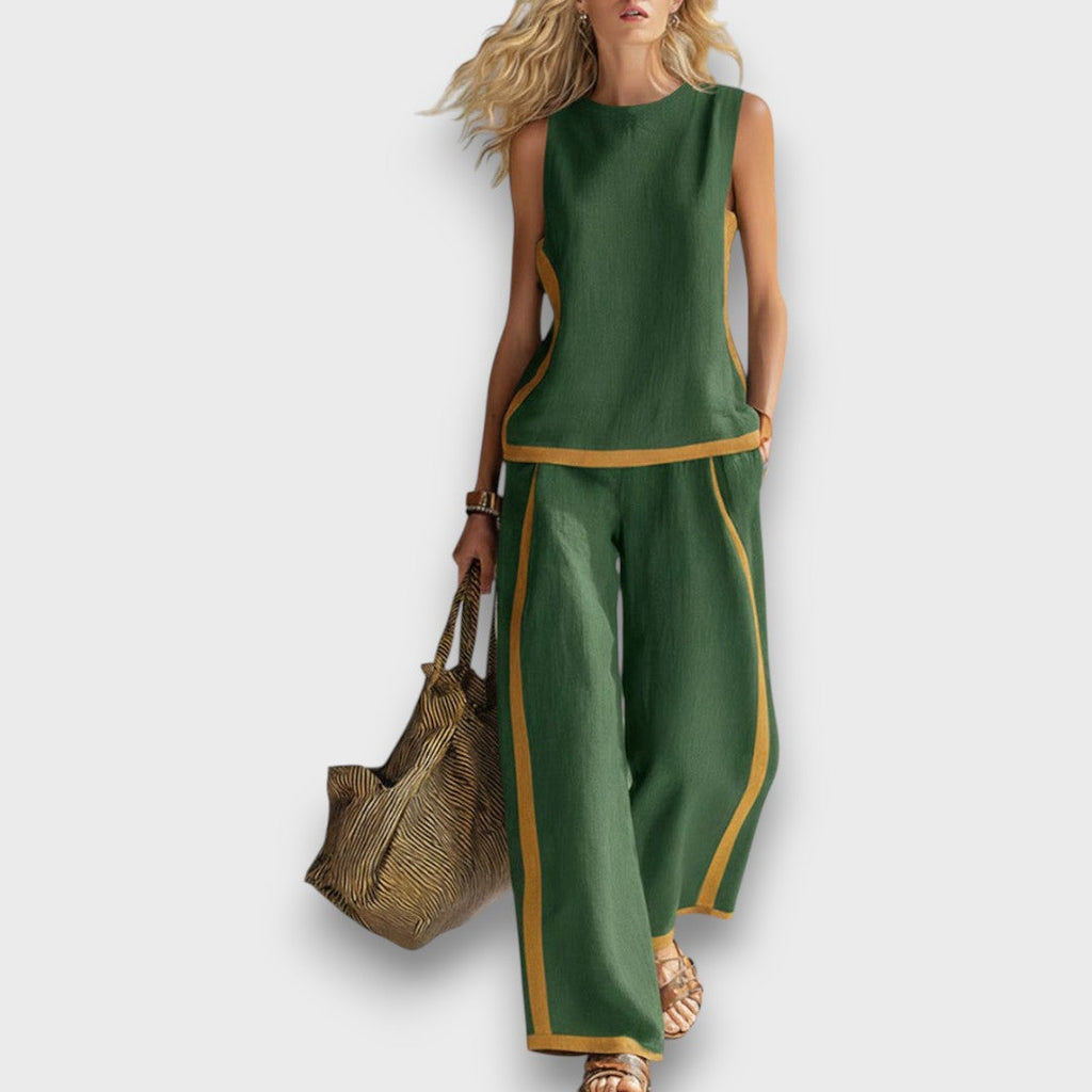 AURENE™ | TWO-PIECE LINEN SET